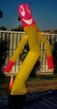 try advertising balloons - air dancers. Great traffic builders!