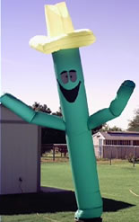 Dancing balloons of all types. Made in USA for quality and quick delivery.